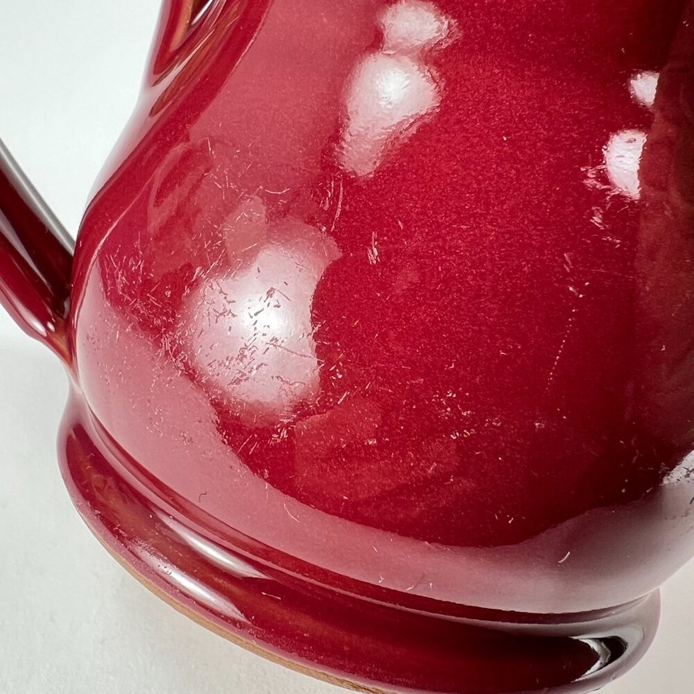Deneen Pottery Mug Red Stoneware Serendipity Bed Breakfast Ocean City NJ - Picture 12 of 14